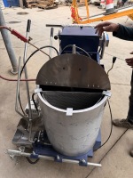 Machine de marquage routier électrique thermoplastique en promotion, franchit facilement les pentes, petite taille, facile à utiliser, avec trémie de 15 cm