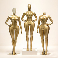 Nouvelle figurine féminine en FRP, taille extra-large, taille fine, poitrine et fessiers généreux, corps entier, pose debout avec tête, pour vitrine