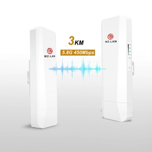장거리 3KM 야외 무선 브리지 액세스 포인트 투 포인트 Ptp Ptmp 450Mbps <span class=keywords><strong>5</strong></span>.8G 방수 - Product Image 2
