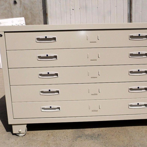 Đồ Nội Thất Văn Phòng Bằng Thép Luoyang Bản Đồ Phẳng Nhiều Lớp Hiện Đại Và Tủ Vẽ 5 Ngăn Kéo Mỗi Đơn Vị Trong Cạnh Tranh - Product Image 1