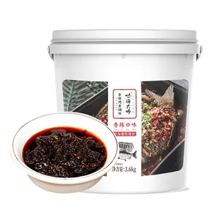 Chongqing Wanzhou Spicy Flavor Grilled Fish Seasoning Barbecue Fish Condiments restaurant specific Bbq fish sauce