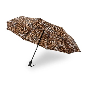 Hot Selling 21 23 Inch Durable Iron <b>Frame</b> Manual Folding Umbrella with Leopard Pattern for Hotel Corporate Giveaways - Product Image 1
