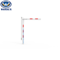 Brazo automático de la barrera del auge del tráfico de WS para el control de acceso de la seguridad del estacionamiento y diversas ocasiones
