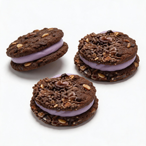 Bouchées croustillantes au <span class=keywords><strong>chocolat</strong></span> et au yaourt aux myrtilles, collation premium fourrée, idéale pour offrir - Product Image 1