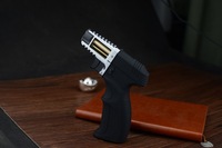 Nouveaux fabricants de briquets créatifs en métal électronique coupe-vent