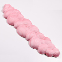Ensemble de repose-poignets pour clavier Cloud Mouse Pad, remplissage en mousse à mémoire de densité PU avec base antidérapante, tapis de clavier ergonomique