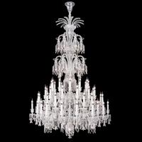 Grand lustre en cristal sculptural sur mesure de luxe pour villa, hôtel, salle de banquet