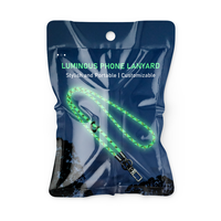 Étui de téléphone portable personnalisé avec câble, chargeur, accessoire électronique 3C, emballage en plastique, sac refermable à glissière à 3 côtés avec trou européen