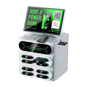 Banques d'alimentation à écran intelligent à 8 fentes Centrale électrique avec station de charge rapide pour téléphone portable Pos Kiosque de partage de batterie externe Station de <span class=keywords><strong>location</strong></span> - Product Image 1