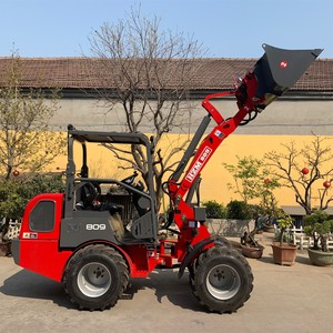 HZM articolato Mini pale ruote caricatore frontale HZM809 per la <span class=keywords><strong>vendita</strong></span> Perkins motore Epa Tier 4 pale ruote 900KG - Product Image 4