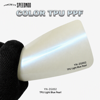 Film de protection SPEEDMOD TPU PPF bleu perle brillant auto-réparant 7,5 mil pour voiture, 1,52 m x 15 m, vente en gros usine