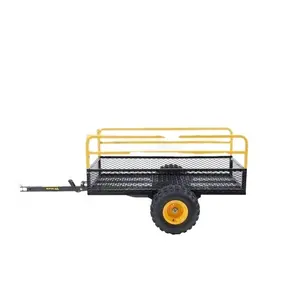 最优价格多用途后拉ATV自卸拖车金属拖车摩托车拖车低最小起订量