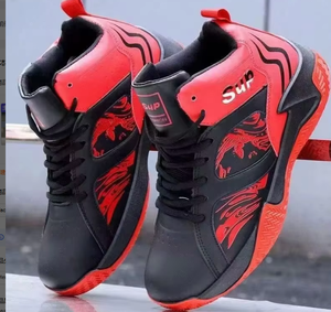 Scarpe da Basket da Uomo con Stampa alla Moda, Suola Rialzata Antiscivolo, Sneakers Sportive per Uomo, Vendita Diretta dalla Fabbrica - Product Image 4