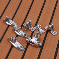 Accessoires de bateau en acier inoxydable marin 316, œillet de fixation pour auvent bimini / charnière de pont / glissière à mâchoires, quincaillerie pour auvent bimini