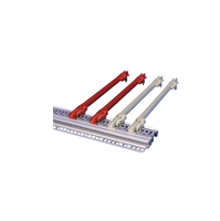 Rail de guidage RDEKONO Schroff avec codage pour CompactPCI VME, rails de guidage en plastique PCB 160 220 mm