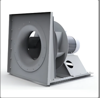 Ventilateur centrifuge à entraînement direct INFINAIR avec hélice à pales courbées vers l'arrière, haute pression, pour ventilation industrielle, 160 000 m³/h