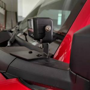 Pour <span class=keywords><strong>Ford</strong></span> <span class=keywords><strong>Bronco</strong></span> 2021 + acier A-pilier monocouche/Double couche support de lumière <span class=keywords><strong>4x4</strong></span> accessoires extérieurs tout-terrain <span class=keywords><strong>prix</strong></span> de gros - Product Image 4