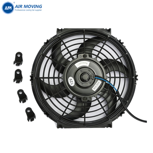 <span class=keywords><strong>พัดลม</strong></span>ระบายอากาศ AM 10 <span class=keywords><strong>นิ้ว</strong></span> 12V 24V 80W สำหรับเครื่องปรับอากาศ หม้อน้ำ ชุดพัดลมไฟฟ้า อุปกรณ์เสริมดัดแปลง <span class=keywords><strong>พัดลม</strong></span>ดูดอากาศ - Product Image 1
