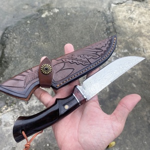 มีดพับ Shadowalker แบบปรับแต่งได้ OEM ใบมีดสแตนเลส ด้ามไม้ ปลอกหนัง คุณภาพสูง ใช้สำหรับพกพาประจำวัน - Product Image 5
