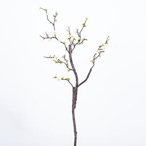 Long Branch Artificial plum Flower Wax plum Faux Flower Living Room Floor Flower Arrangement Home Decoration Desktop Wedding <strong>Flo</strong> - Product Image 6