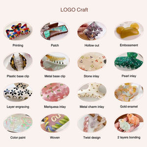 Pinzas de Pelo de Resina Plástica con Diseño de Flor de 9 cm, Coloridas y Modernas, Pinzas de Pelo Tipo Garra de Tiburón Bauhinia, Accesorios para el Cabello para Mujer - Product Image 6