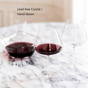 <span class=keywords><strong>Copa</strong></span> de Vino Tinto de Tallo Largo y Delgado, de Cristal de Burdeos Ultrafino, Soplado a Mano, Calidad de Hotel, 750 ml - Product Image 2