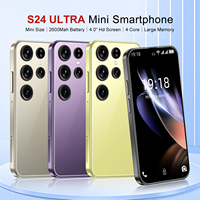 Téléphone portable S25 Mini Android 14 débloqué, nouvelle configuration 2025, LTE 4G+128G, écran HD LED, DecaCore, 120Hz, batterie 5000mAh, pas cher