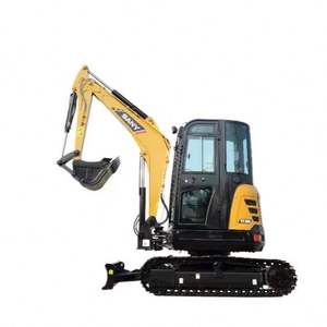 Miniexcavadora SY35U, Máquina de Construcción sobre Orugas, Usada, de Alta Calidad, en Venta - Product Image 1
