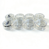 Botol Plastik Logo Cetak Kustom 3ml&5ml Wadah Kosmetik Buram untuk Sampel & Eceran