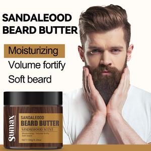 SUMAX 150g Accepter la personnalisation et le bois <span class=keywords><strong>de</strong></span> santal OEM Adoucir et conditionner le beurre <span class=keywords><strong>de</strong></span> <span class=keywords><strong>barbe</strong></span> - Product Image 3