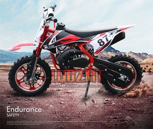 49CC <span class=keywords><strong>50CC</strong></span> 2 tiempos ATV todoterreno <span class=keywords><strong>gasolina</strong></span> motocicleta verde azul naranja rojo carreras MOTO Trail Dirt Bike motocicleta para niños adultos - Product Image 2