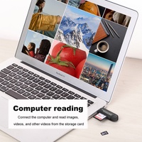 Hot Selling OTG Type-C USB Hub External Multi-in-1 SD TF Memory Card Reader/Writer for PCs Mobile Phone Tablet