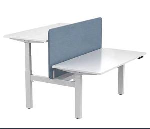 냉각 기술을 특징으로하는 현대적인 미니멀리스트 금속 사무실 책상 및 의자 스위트 - Product Image 1