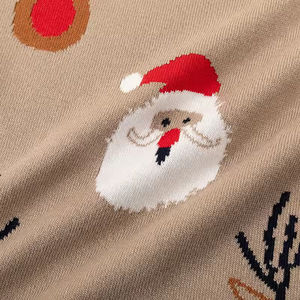 Suéter de Punto Personalizado con Logotipo Navideño para Bebés Recién Nacidos, Suéter de Punto para Bebés, Jersey de Manga Larga para Niñas - Product Image 5