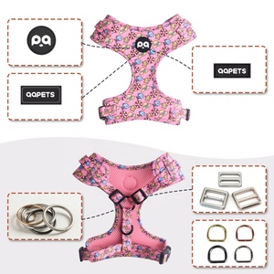 ชุดสายจูงและปลอกคอสำหรับ<span class=keywords><strong>ลูก</strong></span>สุนัขพร้อมถุงเก็บอุจจาระ - โพลีเอสเตอร์นุ่มระบายอากาศได้ดีสำหรับลูกสุนัขตัว<span class=keywords><strong>เล็ก</strong></span> - Product Image 2