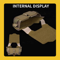 SIVI casque rapide pochette arrière pochettes de batterie sac de poids NVG Vision nocturne batterie sous-pochette housse de casque tactique