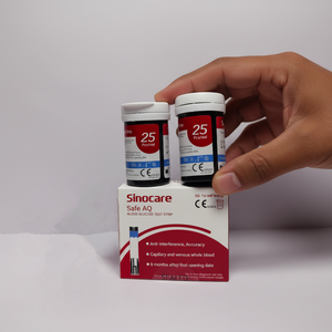 แผ่นตรวจวัดระดับน้ำตาลในเลือด <span class=keywords><strong>Safe</strong></span> AQ Smart - Product Image 4