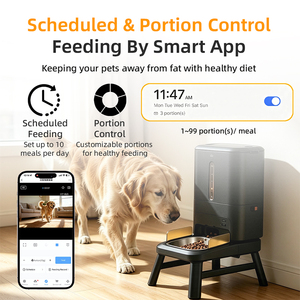 Distributore Automatico di Cibo per Cani di Taglia Grande OEM 15L AI con Telecamera HD 1080P, App Tuya, Timer, Dispenser Intelligente per Animali Domestici, Wi-Fi 5G - Product Image 3