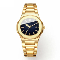 Montre Homme Classique à Quartz Calendrier Multicolore Tendance Sport Bracelet Acier Affaires Vente en Gros