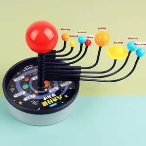 Modelo del <span class=keywords><strong>Sistema</strong></span> <span class=keywords><strong>Solar</strong></span> de Ocho Planetas, Instrumento de Aprendizaje de Plástico para Estudiantes de Primaria, Galaxia, Sol, <span class=keywords><strong>Tierra</strong></span>, Luna, <span class=keywords><strong>El</strong></span>éctrico, de Tres Bolas - Product Image 4