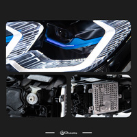 Expédition locale en Pologne pour phares LED DRL BMW F30 2013-2018, lentille de projecteur laser avant, 318i 320i 325i, accessoire automobile