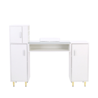 Vente chaude Salon De Luxe Professionnel Ongles Table Salon Manucure Meubles