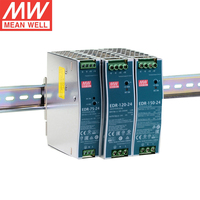Alimentation à découpage Mean Well EDR-120-24 120W 24V 5A pour montage sur rail DIN pour armoire de commande d'automatisation
