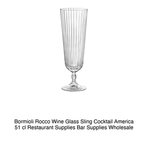 Verre à cocktail Sling 400 51 cl H 23,9 cm Ø 8,1 cm America' Bormioli Rocco - Product Image 2