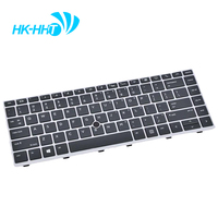 Clavier d'ordinateur portable américain HK-HHT pour HP Elitebook 745 G5 840 G5 G6 846 G5