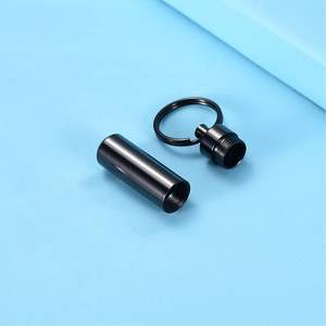 Ювелирный кулон-урна MOSURNSJWY, цилиндрической формы, 3 штуки, памятный сувенир для близких, унисекс - Product Image 5