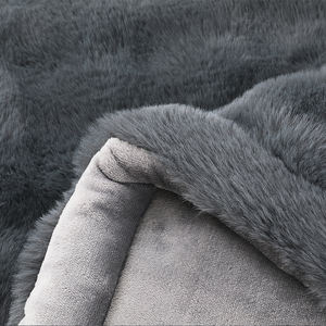 Thỏ Lông Giường Điện Chăn Nóng, Mềm Mại Trọng Lượng Nhẹ Sang Trọng Mờ Ấm Cúng Chăn Điện - Product Image 4