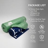 Tapis synthétiques PE PP pour terrains de jeux et centres de fitness, tapis d'entraînement pour traîneau de marque START avec service ODM