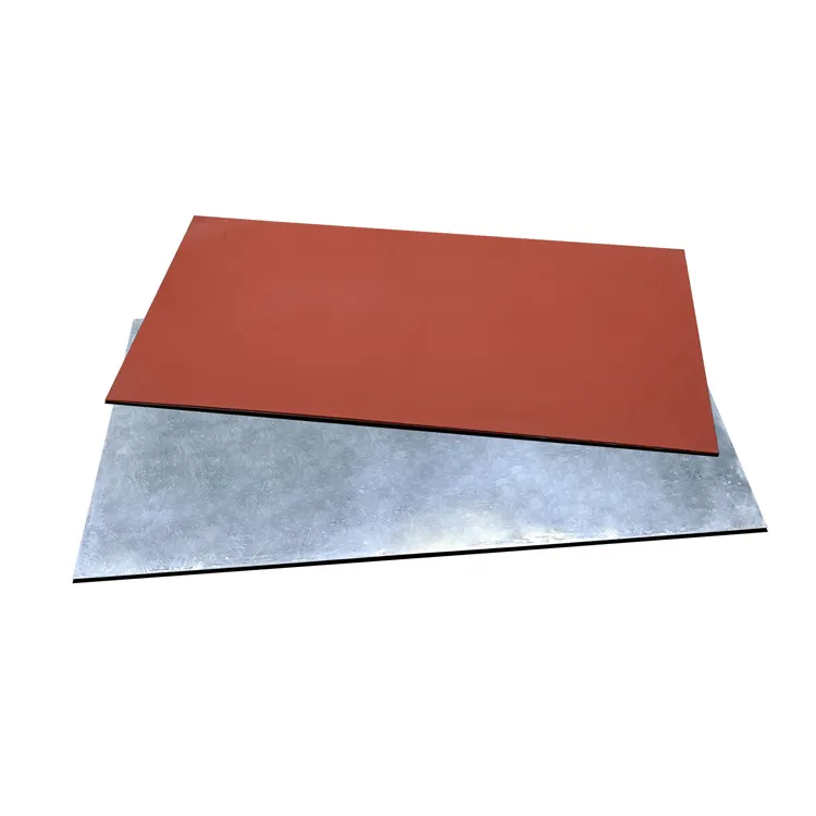 Feuille de silicone à estampage à chaud, avec plaque en aluminium, résistante aux hautes températures, utilisé pour le pressage à châtain/impression