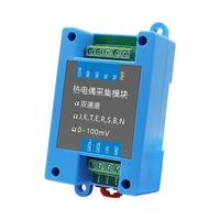 Taihua TD-4018+ K/S/J Division Thermocouple Temperature Acquisition Module DC 24V Modbus-RTU 485 Input Communication Networking